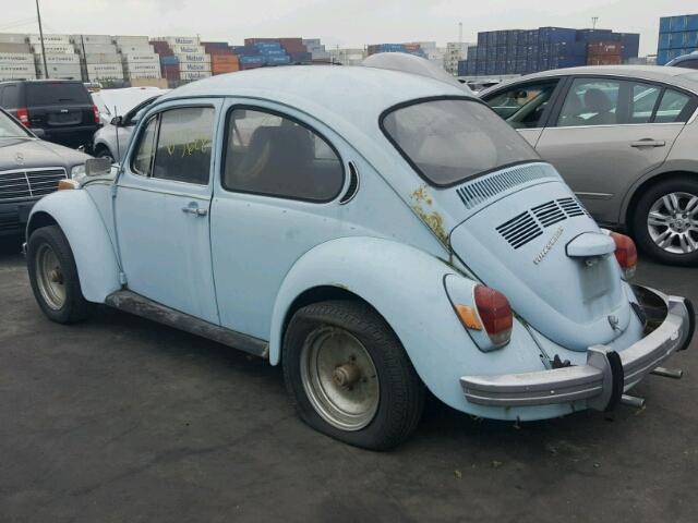 1122695867 - 1972 VOLKSWAGEN BEETLE BLUE photo 3