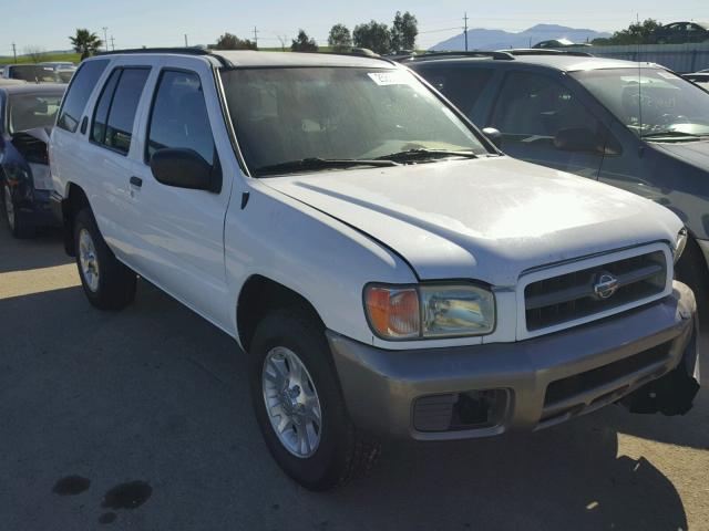 JN8AR07Y5YW397692 - 2000 NISSAN PATHFINDER WHITE photo 1