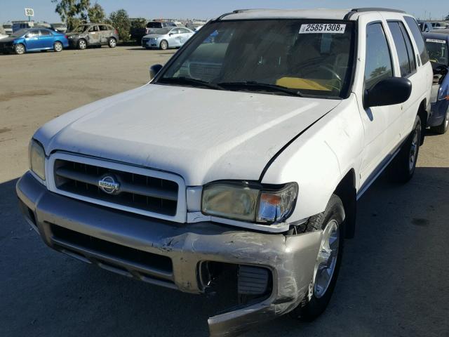 JN8AR07Y5YW397692 - 2000 NISSAN PATHFINDER WHITE photo 2