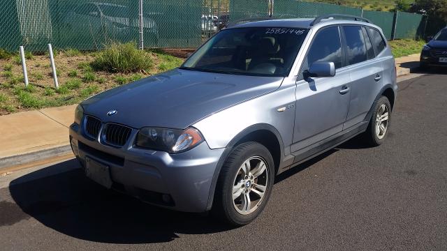 WBXPA934X6WD29492 - 2006 BMW X3 3.0I SILVER photo 2