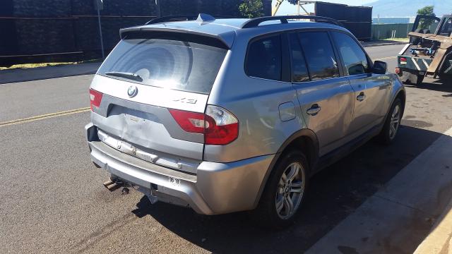WBXPA934X6WD29492 - 2006 BMW X3 3.0I SILVER photo 4