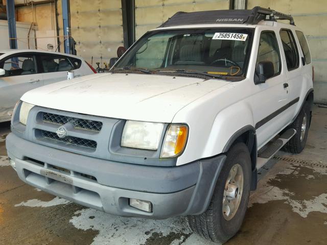 5N1ED28Y4YC535760 - 2000 NISSAN XTERRA XE WHITE photo 2