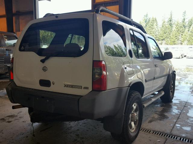 5N1ED28Y4YC535760 - 2000 NISSAN XTERRA XE WHITE photo 4