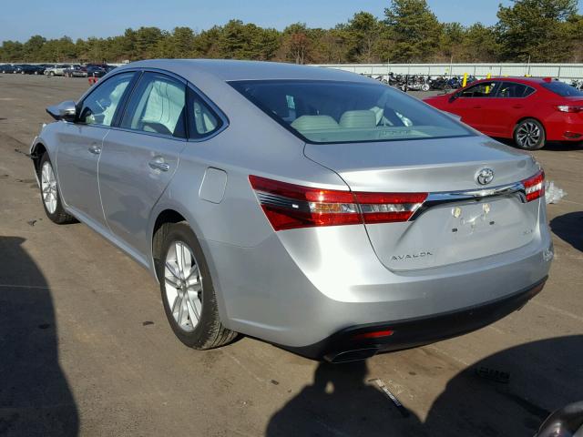 4T1BK1EB0EU130584 - 2014 TOYOTA AVALON BAS SILVER photo 3