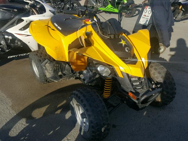 RFGUB25157S005117 - 2007 CAN-AM ATV YELLOW photo 1