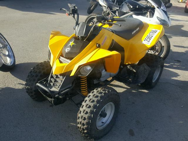 RFGUB25157S005117 - 2007 CAN-AM ATV YELLOW photo 2