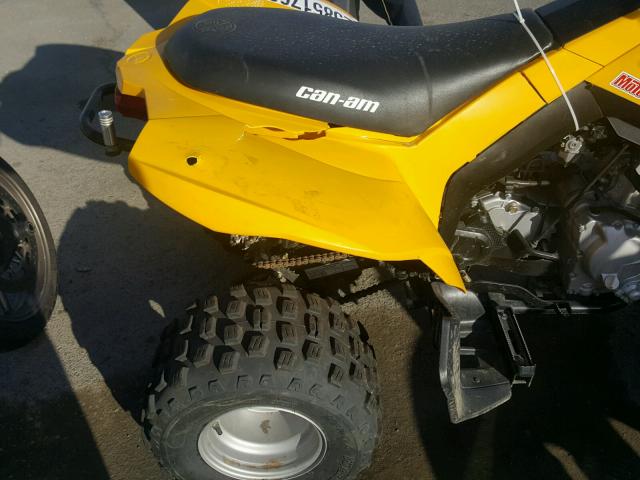 RFGUB25157S005117 - 2007 CAN-AM ATV YELLOW photo 6