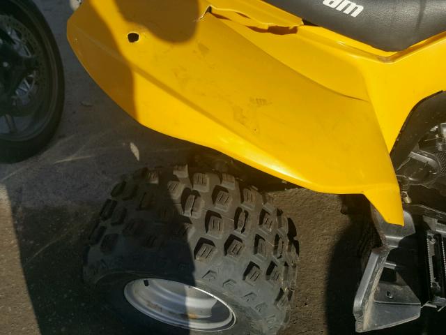 RFGUB25157S005117 - 2007 CAN-AM ATV YELLOW photo 9