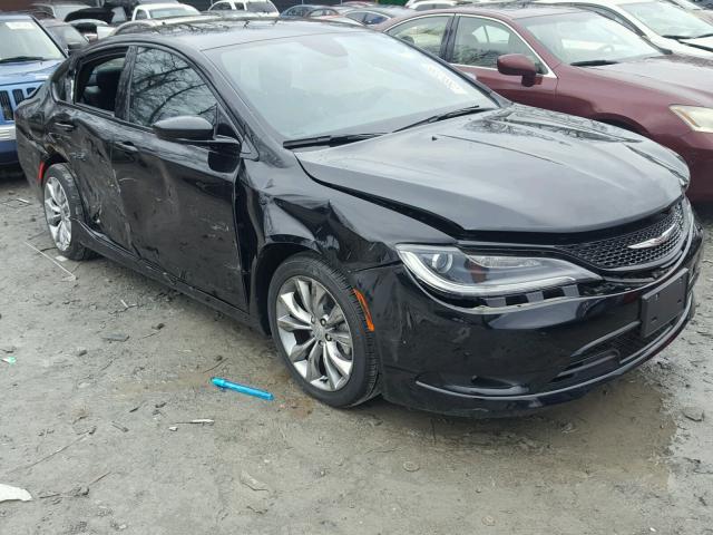 1C3CCCBB4GN184915 - 2016 CHRYSLER 200 S BLACK photo 1