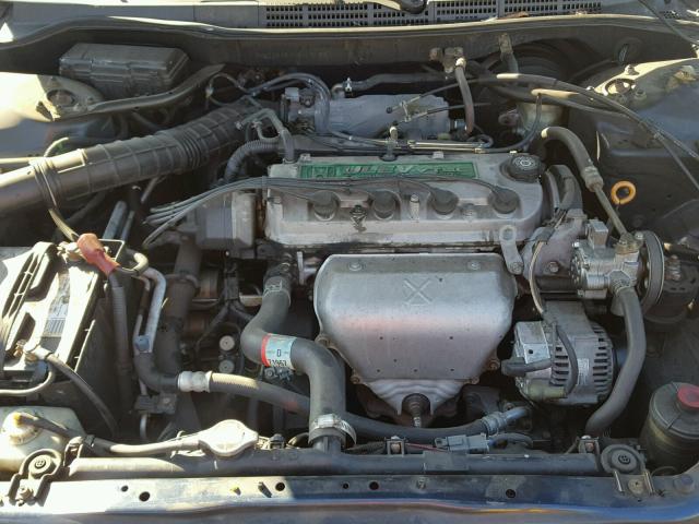 3HGCG6650YG702729 - 2000 HONDA ACCORD LX BLUE photo 7