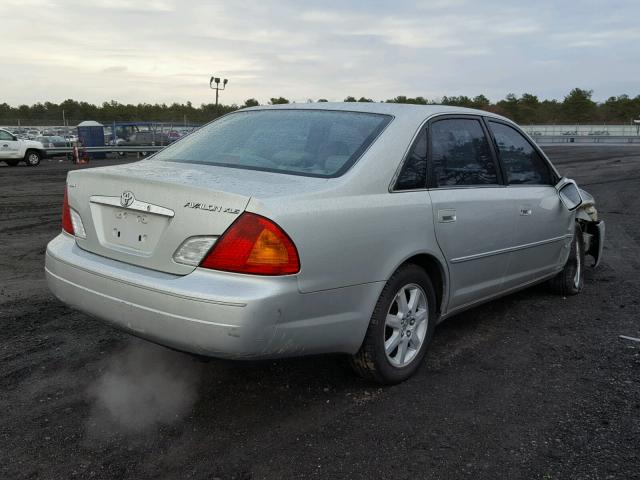 4T1BF28B52U234330 - 2002 TOYOTA AVALON XL BLUE photo 4