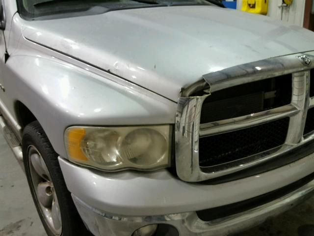 1D7HA18N83S281663 - 2003 DODGE RAM 1500 S SILVER photo 9