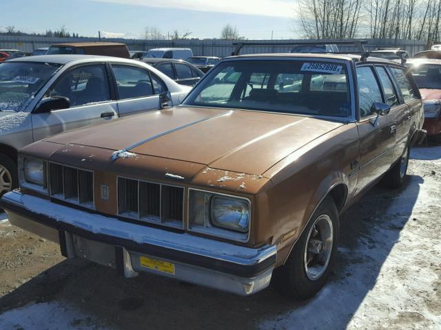 3G35N9D478049 - 1979 OLDSMOBILE CUTLASS BEIGE photo 2