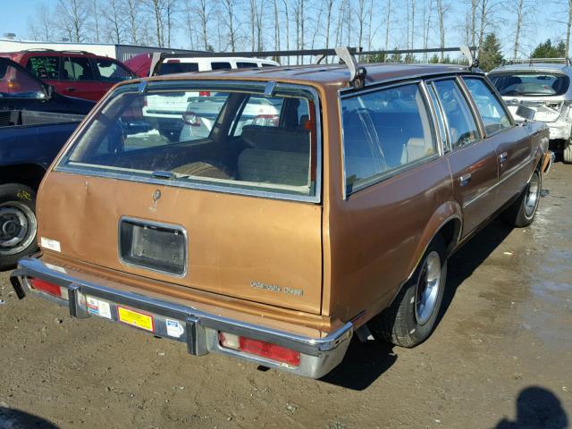 3G35N9D478049 - 1979 OLDSMOBILE CUTLASS BEIGE photo 4