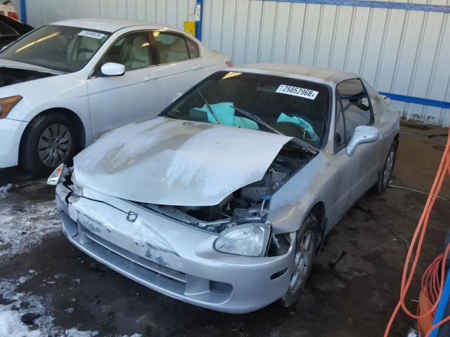 JHMEH6145VS000461 - 1997 HONDA CIVIC DEL SILVER photo 2