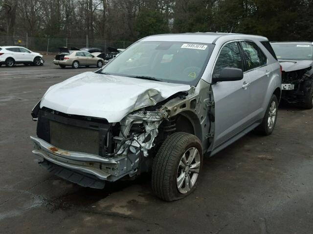 2GNALBEK7C6133441 - 2012 CHEVROLET EQUINOX LS SILVER photo 2