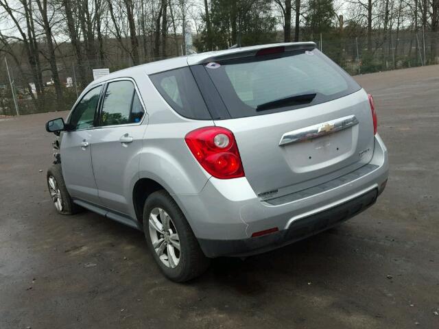 2GNALBEK7C6133441 - 2012 CHEVROLET EQUINOX LS SILVER photo 3