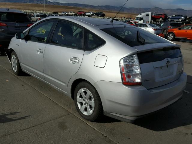 JTDKB20U783374679 - 2008 TOYOTA PRIUS SILVER photo 3