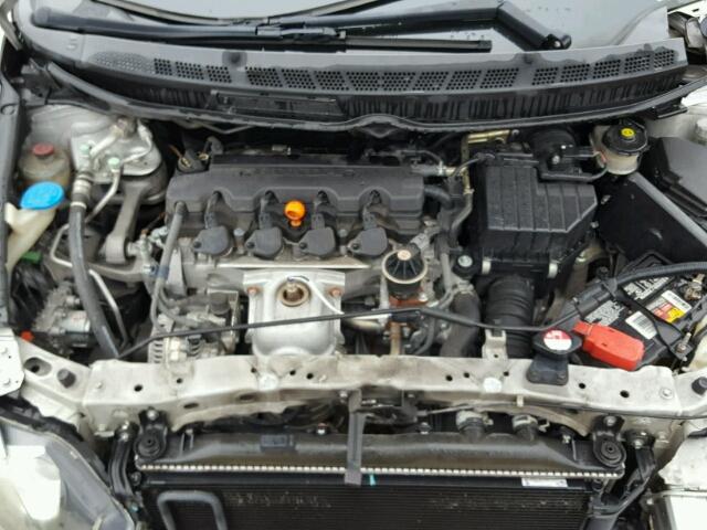 1HGFA15807L001400 - 2007 HONDA CIVIC EX ვერცხლისფერი ფოტო 7