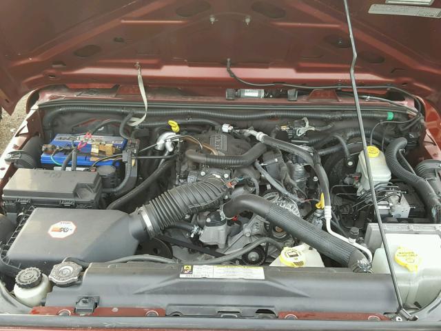 1J4AA2D1XAL216027 - 2010 JEEP WRANGLER S RED photo 7