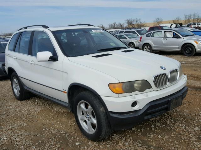 WBAFB33511LH14121 - 2001 BMW X5 4.4I WHITE photo 1