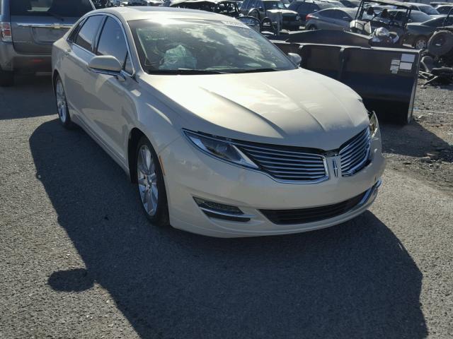 3LN6L2LU2GR629874 - 2016 LINCOLN MKZ HYBRID BEIGE photo 1