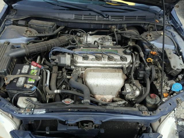 JHMCG6675XC029307 - 1999 HONDA ACCORD EX BLUE photo 7