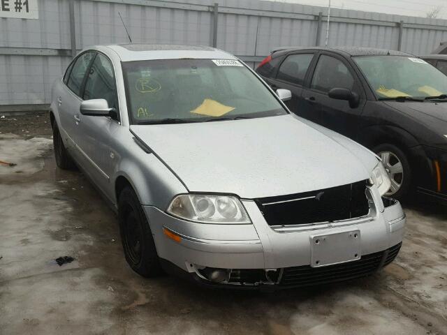 WVWRH63B22P010006 - 2002 VOLKSWAGEN PASSAT GLX SILVER photo 1