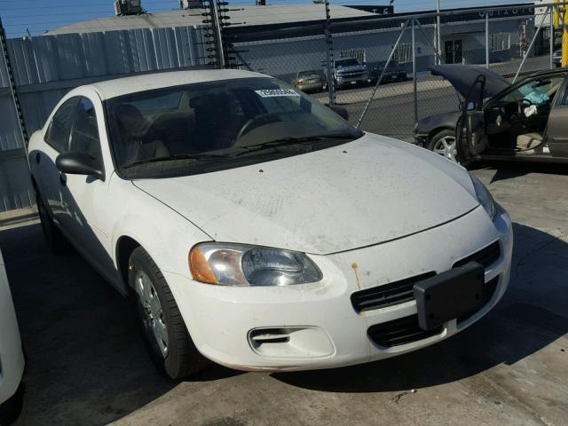 1B3EL36X53N568398 - 2003 DODGE STRATUS SE WHITE photo 1