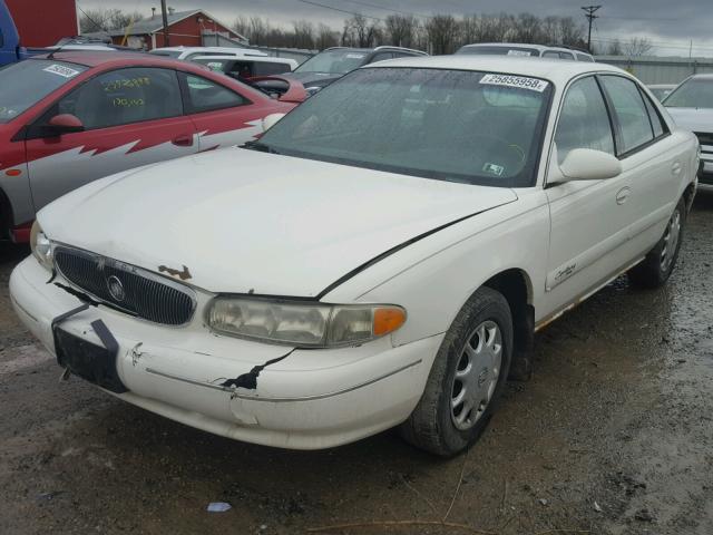 2G4WS52J521207901 - 2002 BUICK CENTURY CU WHITE photo 2