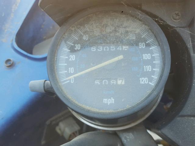 JKAKZCP25GB503684 - 1986 KAWASAKI KZ1000 P BLUE photo 8