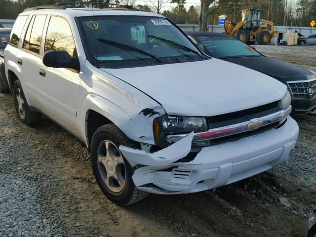 1GNDS13S162357321 - 2006 CHEVROLET TRAILBLAZE WHITE photo 1