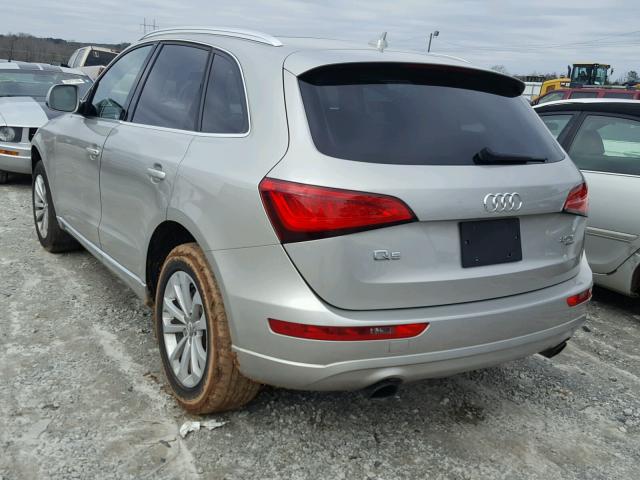 WA1CFBFP8DA064731 - 2013 AUDI Q5 PREMIUM SILVER photo 3