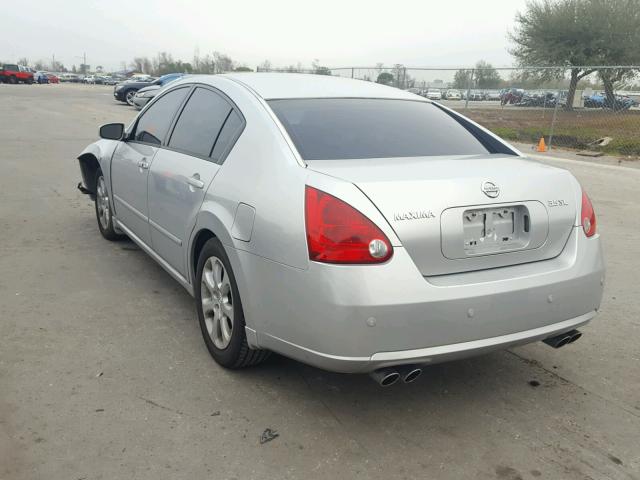 1N4BA41E77C823952 - 2007 NISSAN MAXIMA SE SILVER photo 3