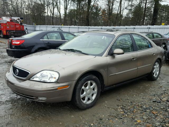 1MEFM55S93A629551 - 2003 MERCURY SABLE LS P TAN photo 2