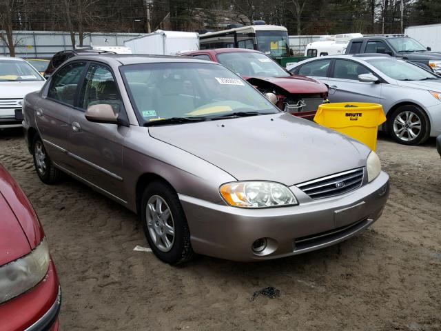 KNAFB121835263499 - 2003 KIA SPECTRA BA TAN photo 1