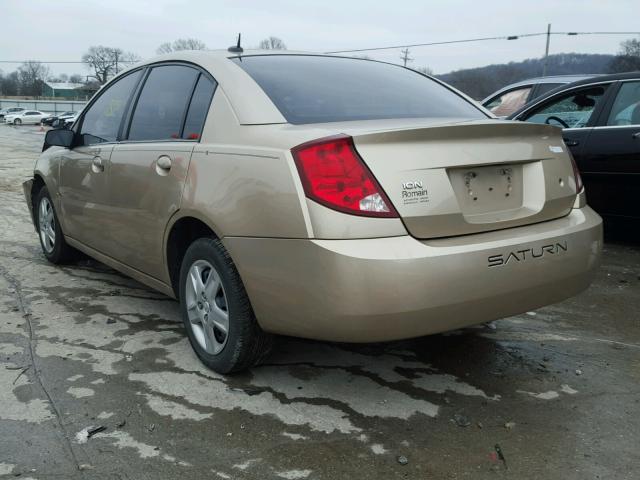 1G8AJ55F16Z146983 - 2006 SATURN ION LEVEL GOLD photo 3