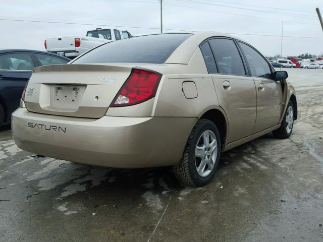 1G8AJ55F16Z146983 - 2006 SATURN ION LEVEL GOLD photo 4