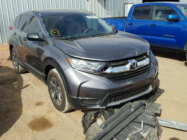 2HKRW5H37HH401318 - 2017 HONDA CR-V LX GRAY photo 1