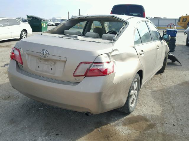 4T1BE46K09U849573 - 2009 TOYOTA CAMRY BASE TAN photo 4