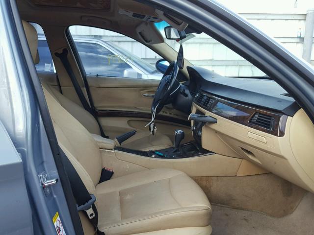 WBAVA33567KX72784 - 2007 BMW 328 I BLUE photo 5