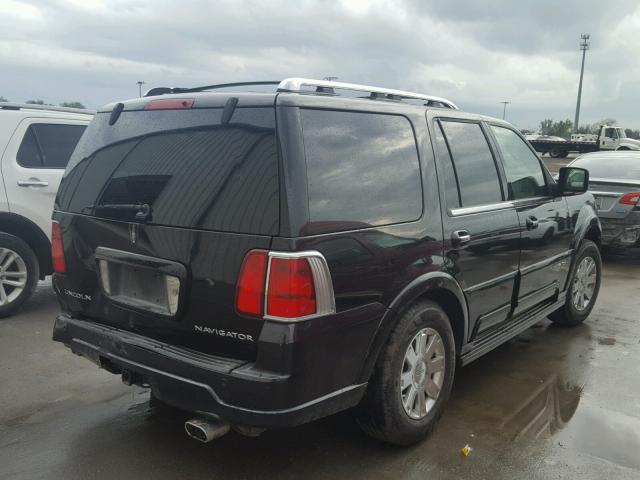 5LMFU27R24LJ15694 - 2004 LINCOLN NAVIGATOR BLACK photo 4