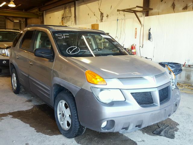 3G7DA03E71S519979 - 2001 PONTIAC AZTEK SILVER photo 1