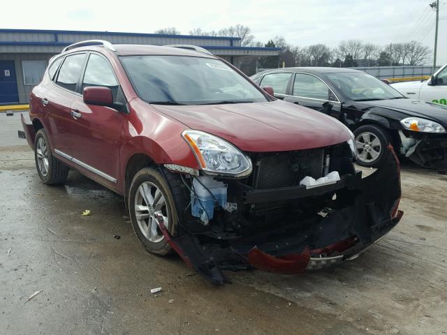 JN8AS5MT0DW515880 - 2013 NISSAN ROGUE S RED photo 1