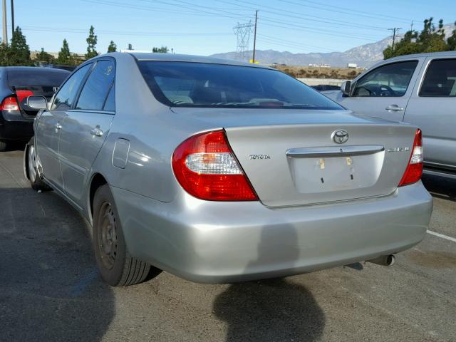 4T1BE32K34U848295 - 2004 TOYOTA CAMRY LE SILVER photo 3