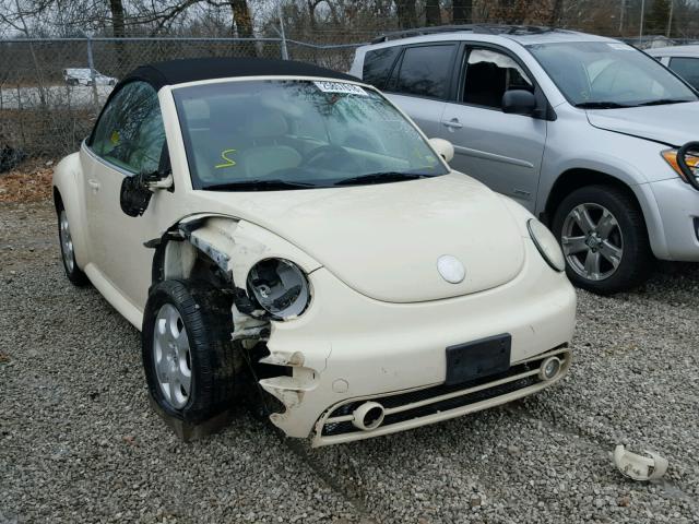 3VWCK21Y13M301270 - 2003 VOLKSWAGEN NEW BEETLE 白色 照片 1