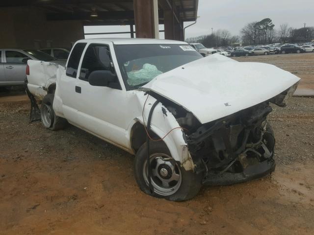 1GTCS19X738264707 - 2003 GMC SONOMA WHITE photo 1