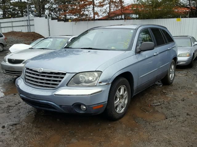 2A8GF684X6R645334 - 2006 CHRYSLER PACIFICA T BLUE photo 2