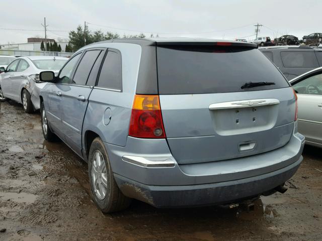 2A8GF684X6R645334 - 2006 CHRYSLER PACIFICA T BLUE photo 3