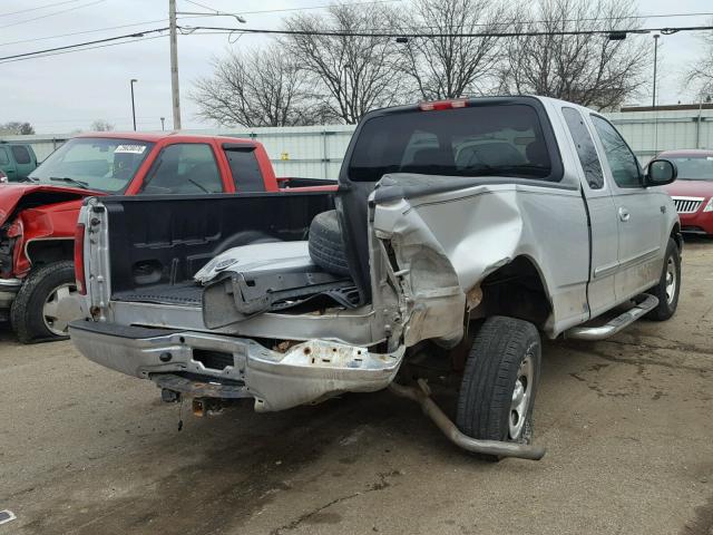 1FTRX17233NA91269 - 2003 FORD F150 SILVER photo 4